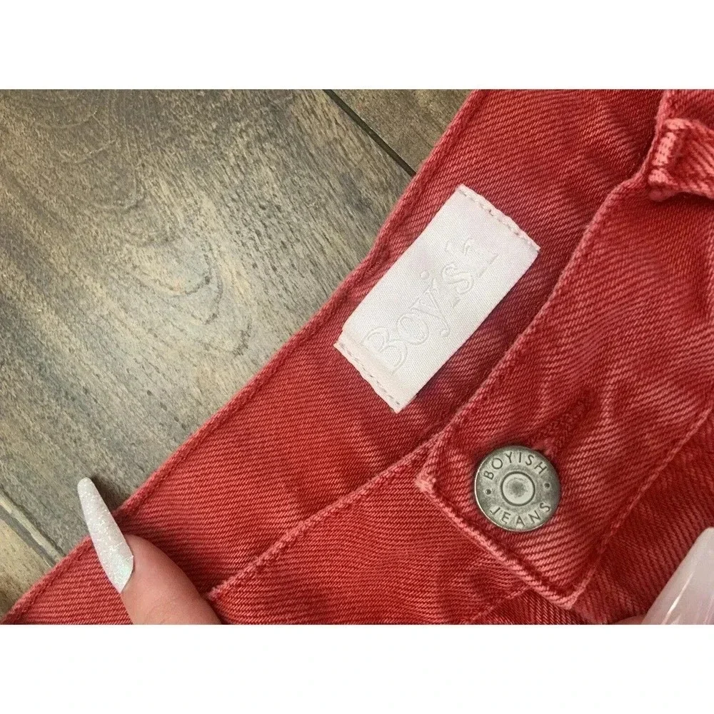 boyish by HER jeans Tommy Scarlette empress frayed pants denim fall casual jeans